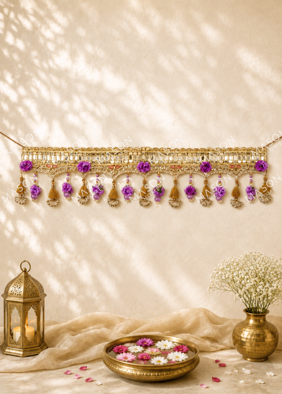 Festive Lavender Luxe Toran