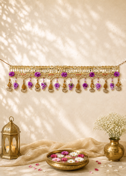 Festive Lavender Luxe Toran