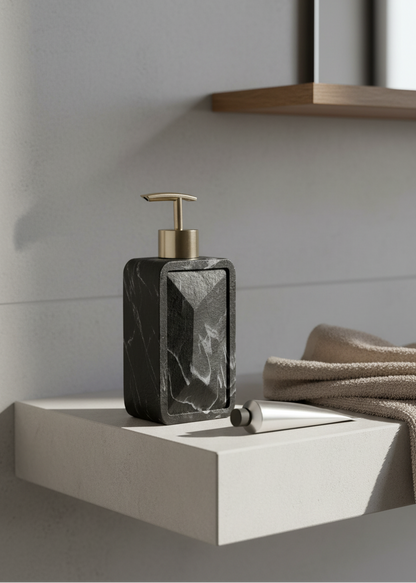 Casa Bathroom Dispenser - Black