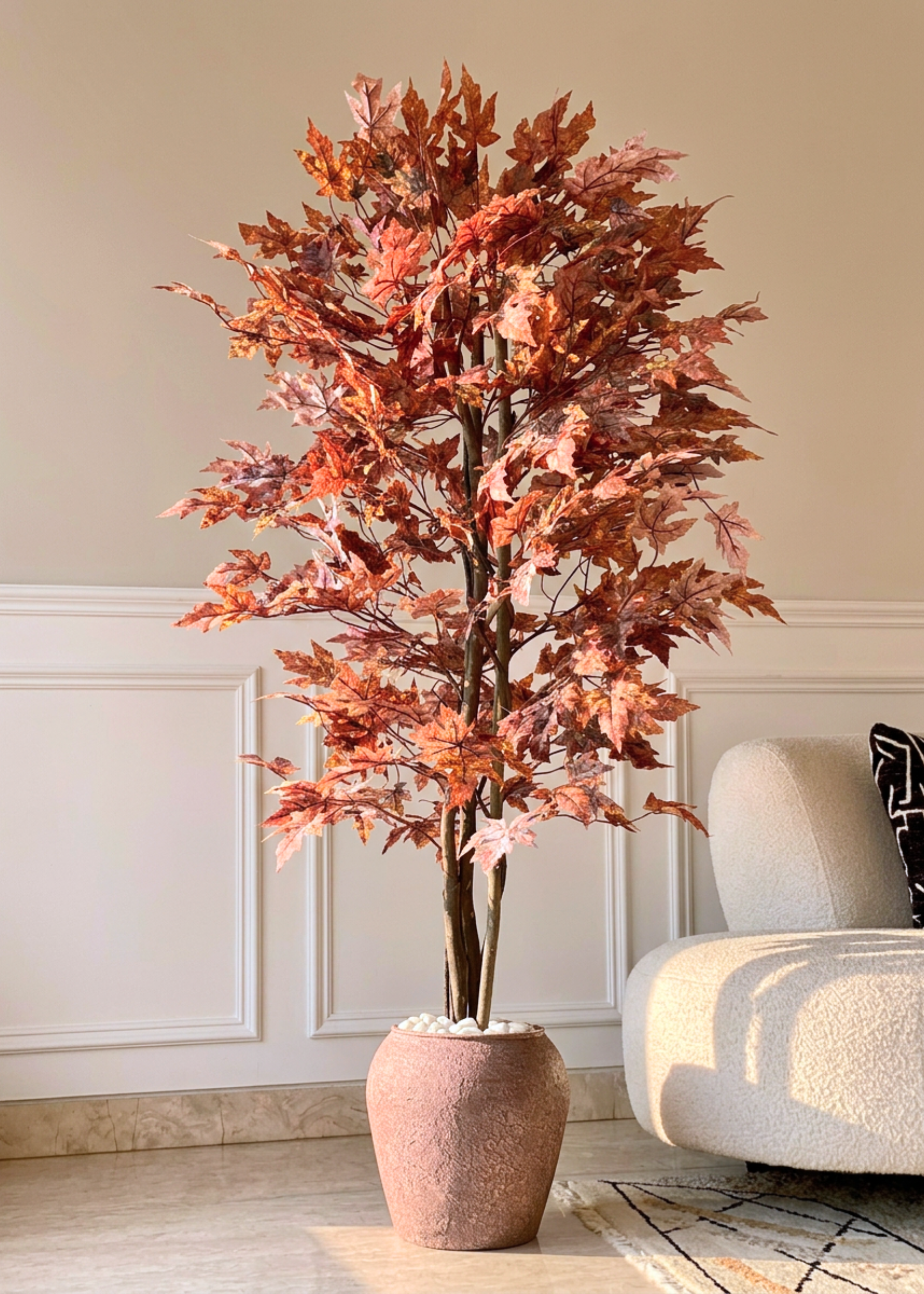 Artificial Canadian Maple Plant - 6.5 Feet