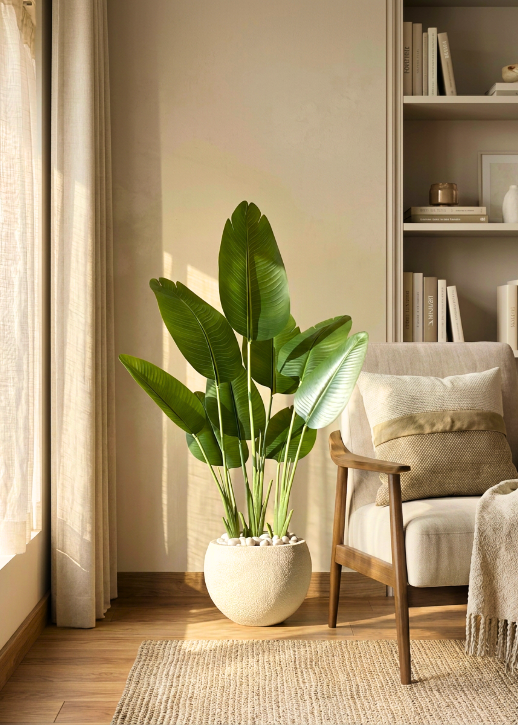 Artificial Cavendish Traveller Plant - 4 Feet