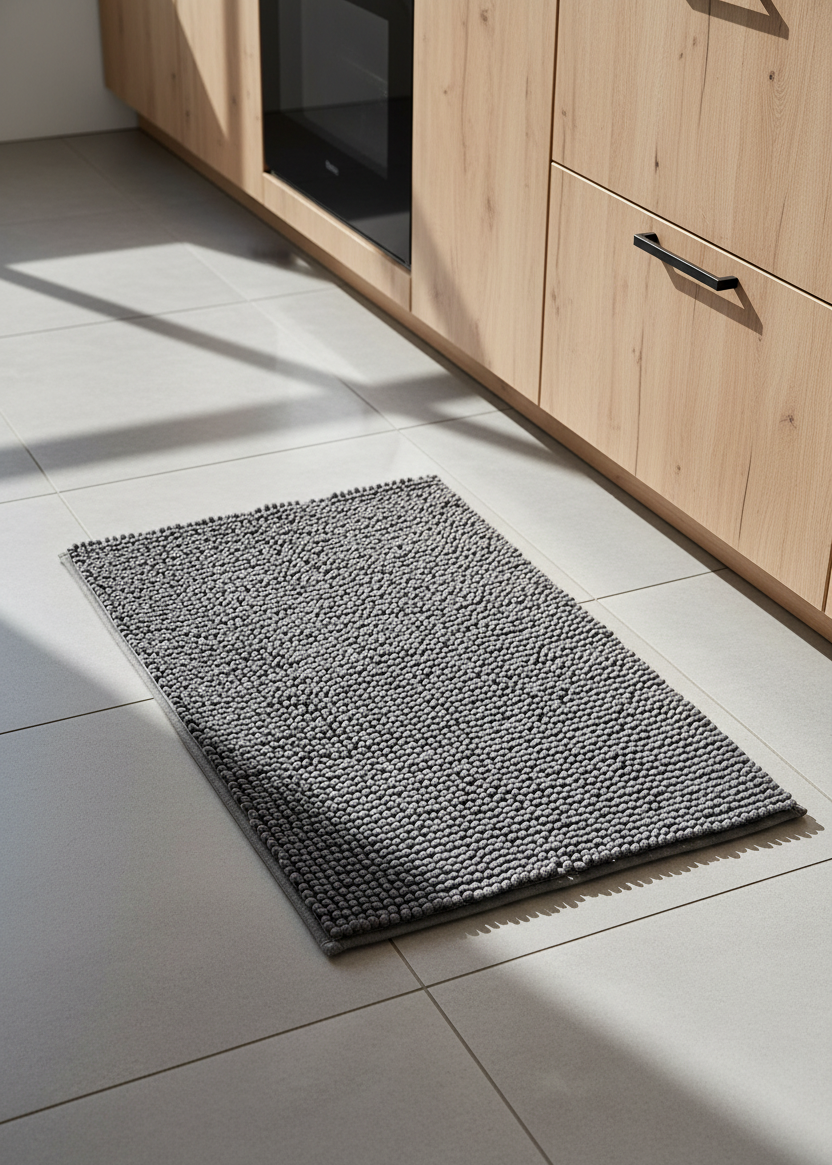 Aura Bath Mat - Grey