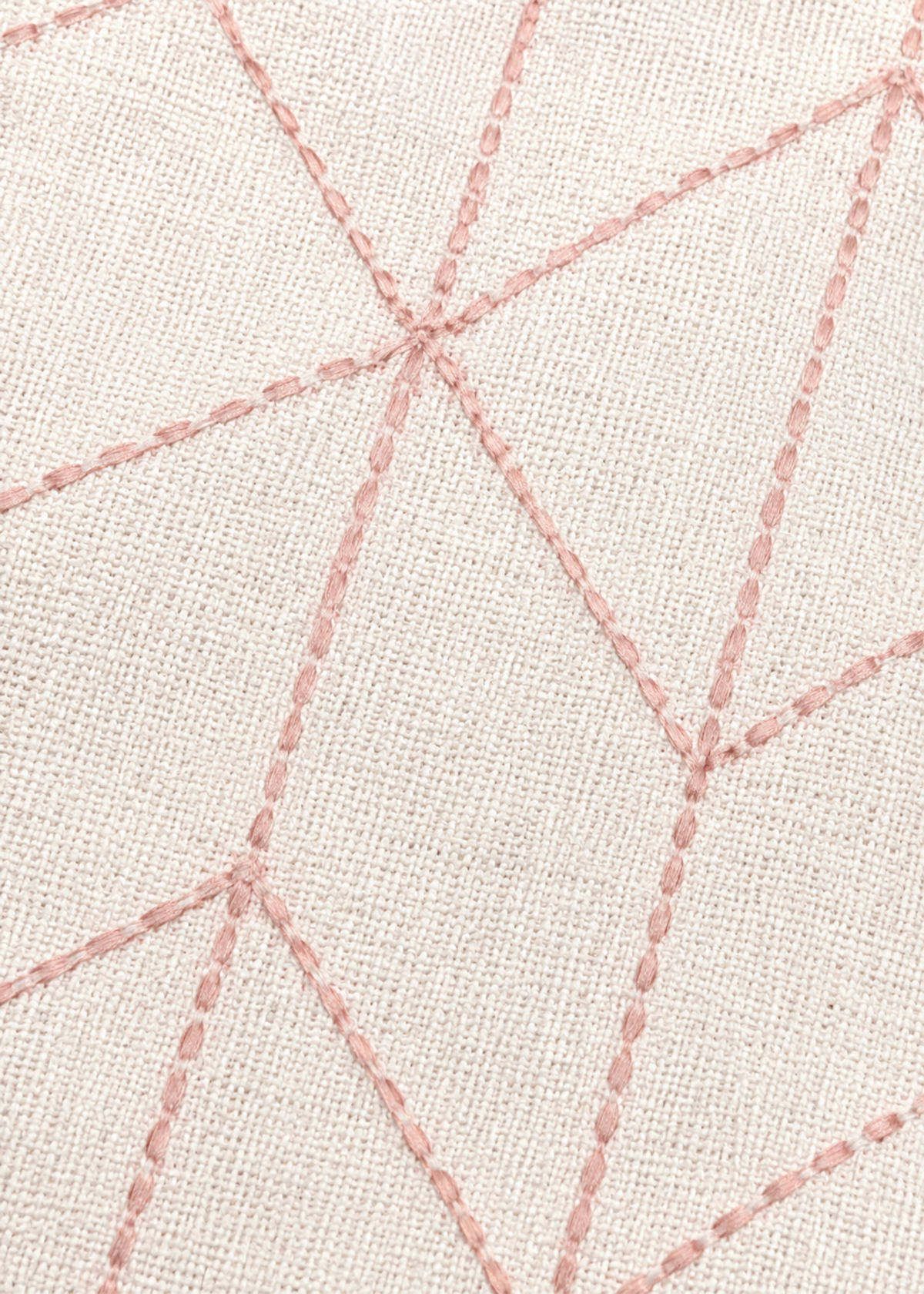 Chevron Rose Cushion Cover