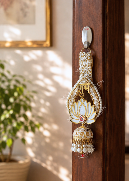 Festive Lotus Shubh Labh Latkan