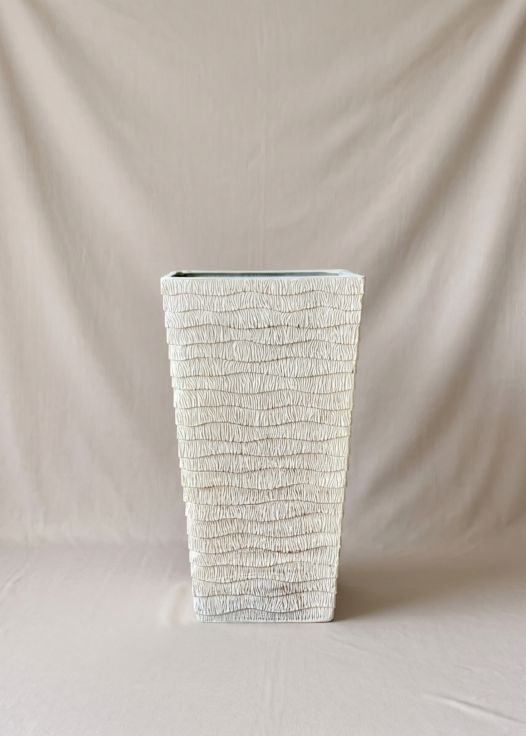 Carved Planters - Ivory