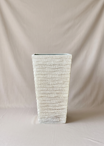 Carved Planters - Ivory