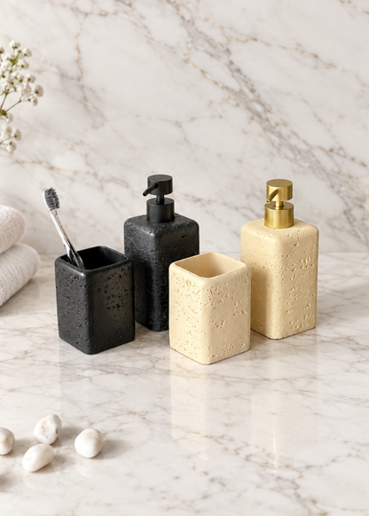 Lasa Bathroom Set - Buttercup (Set of 2)