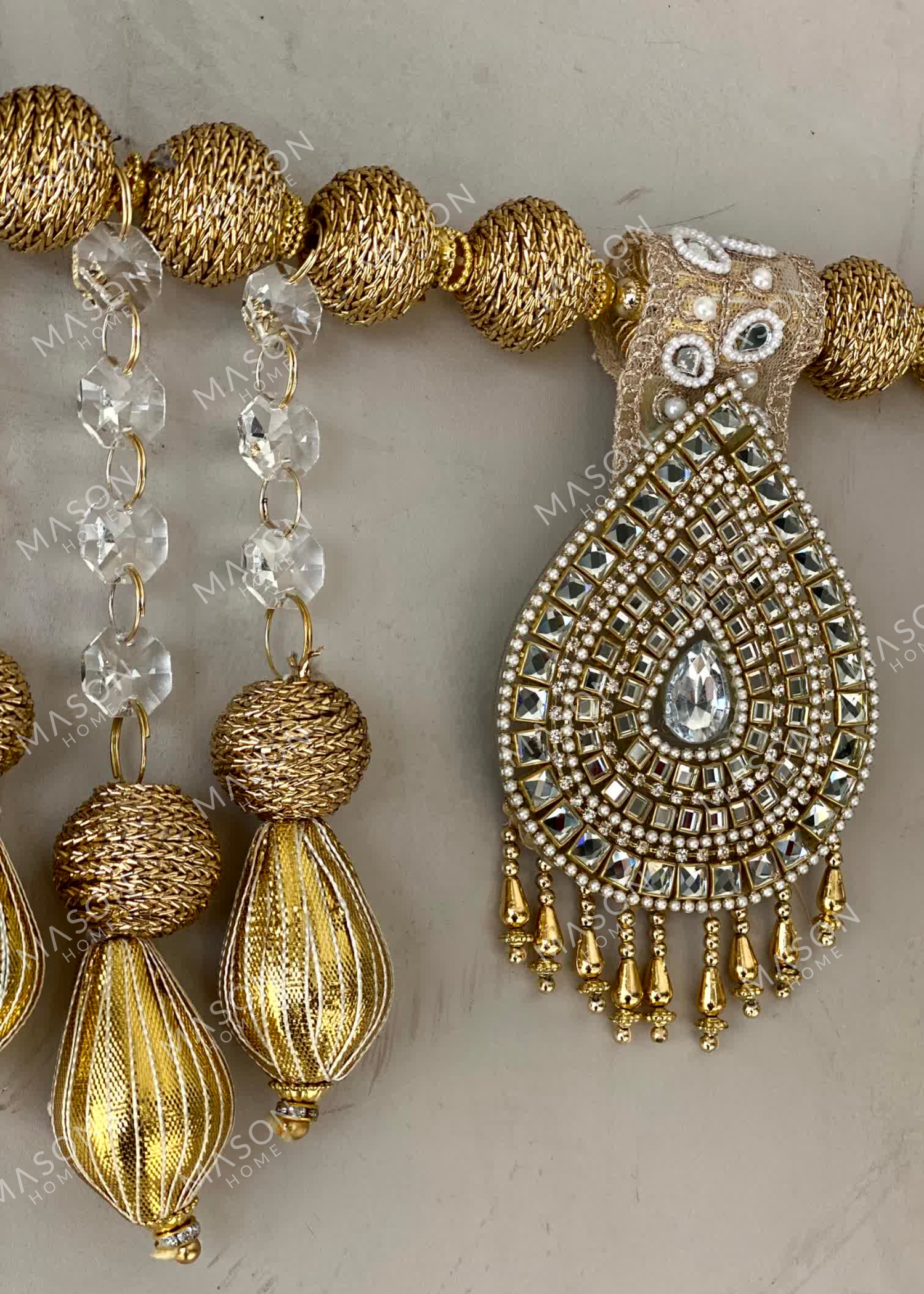 Festive Gold Kundan Toran