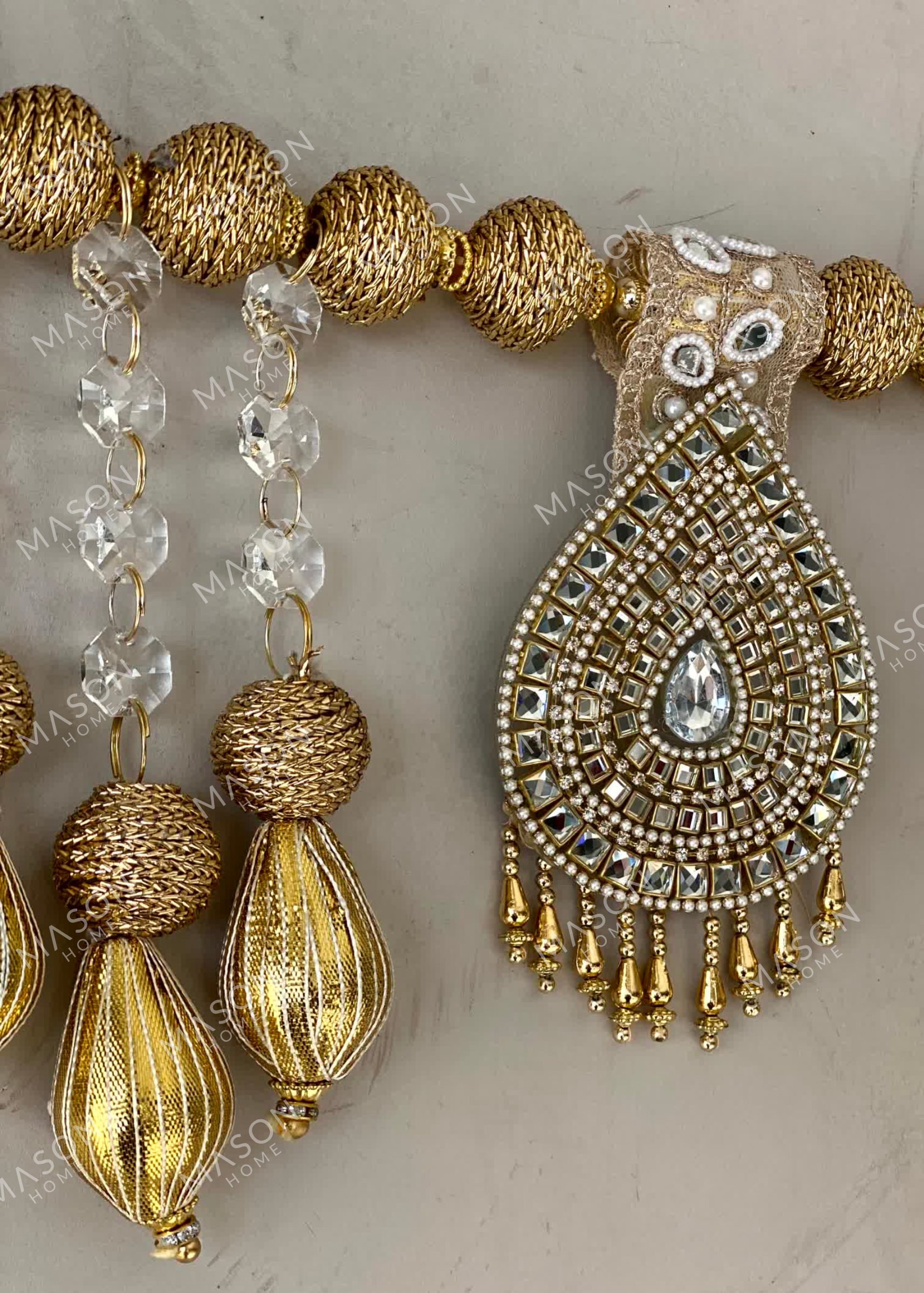 Festive Gold Kundan Toran