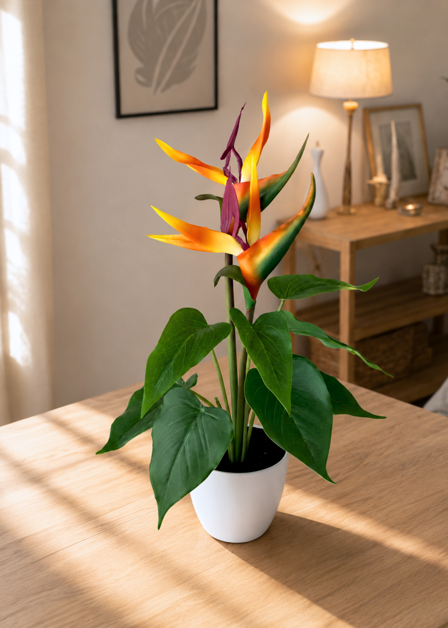 Artificial Strelitzia Paradise Plant - 1.4 Feet