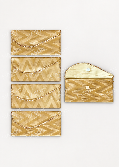 Festive Evara Envelope Beige - Set of 5