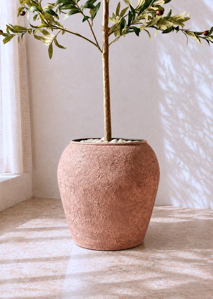 Mesa Planters - Rustic Brown