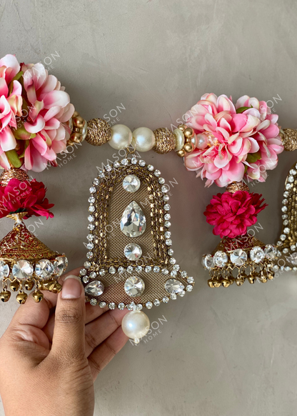Festive Kundan Bell Toran