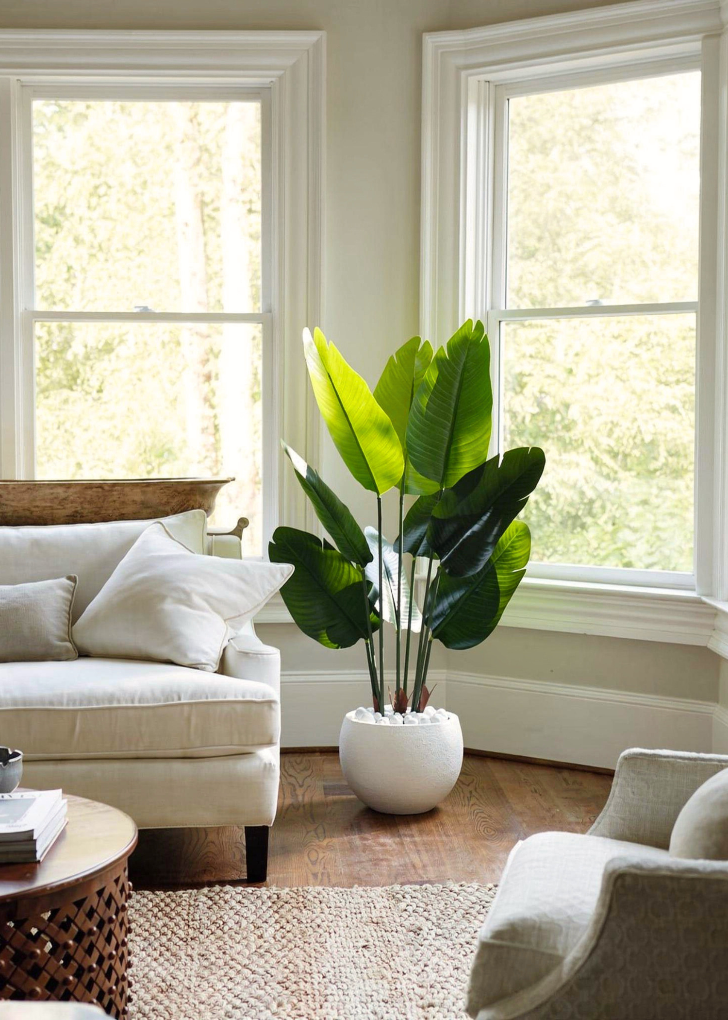 Artificial Lush Travellers Palm - 4 Feet