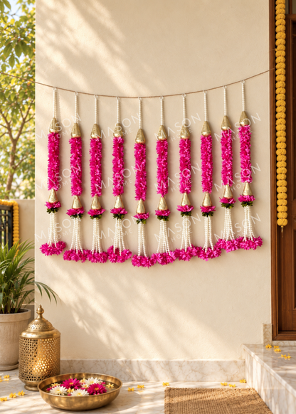 Festive Blush Royale Ladi - Set of 10
