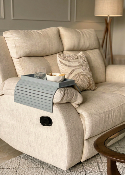Sofa Armrest Tray - Grey