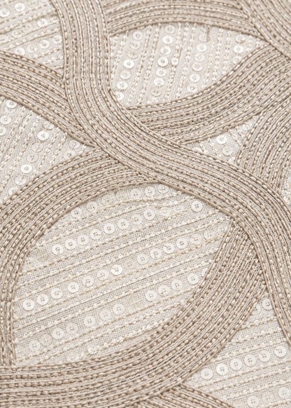 Crest Sand Cushion Cover