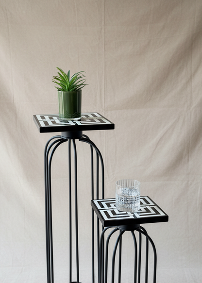 Belgrade Square Tables - Set Of 2