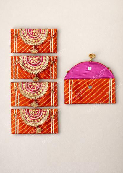 Festive Zari Envelope OP - Set of 5