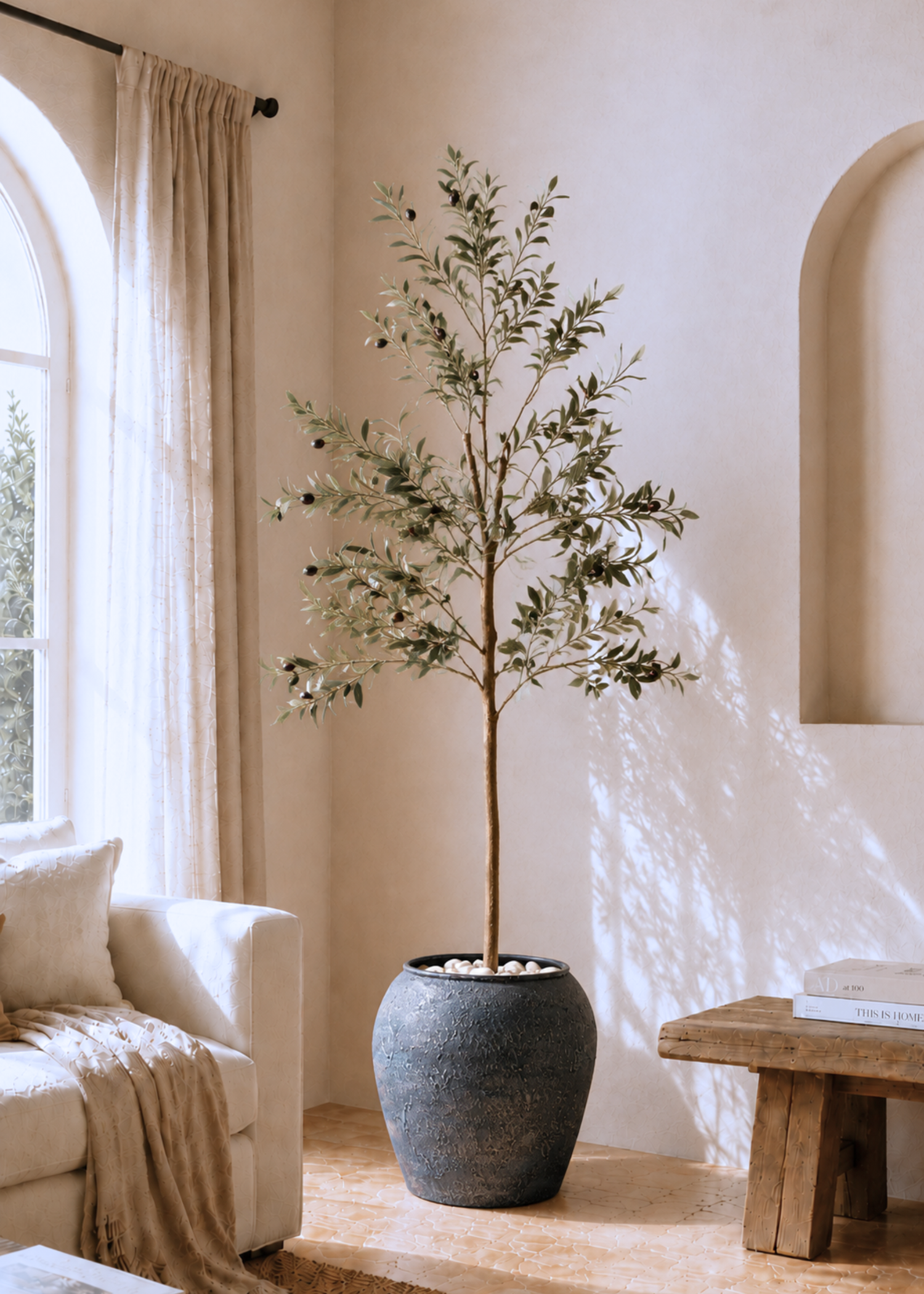 Mesa Planters - Rustic Ash Grey