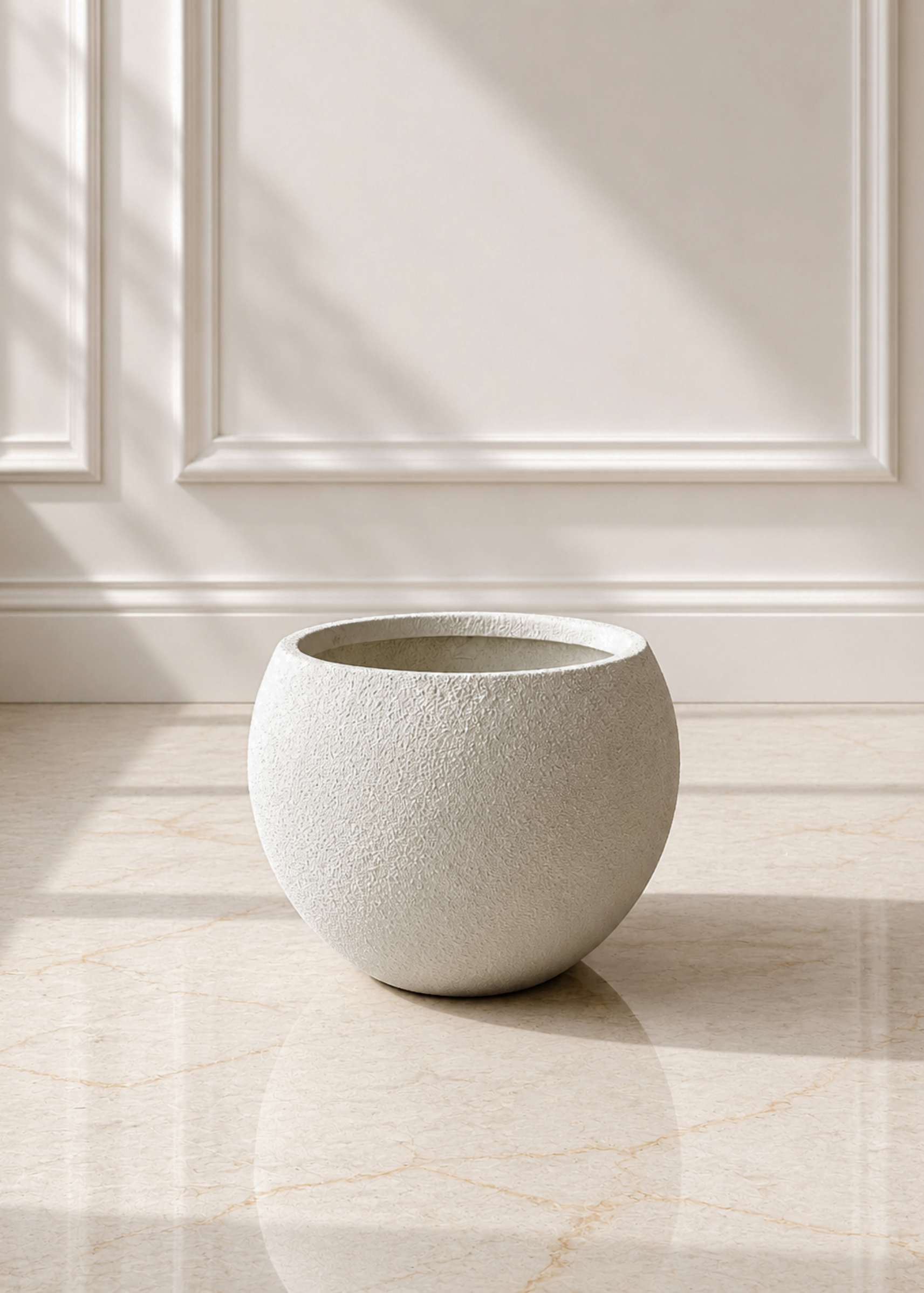Lithos Planters - Chalk White