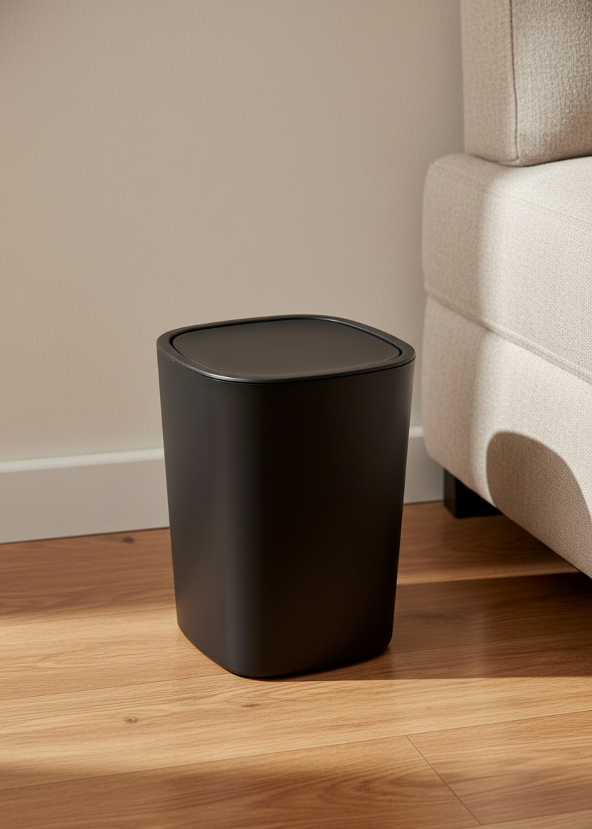 Elixir Dustbin - Black (8L)