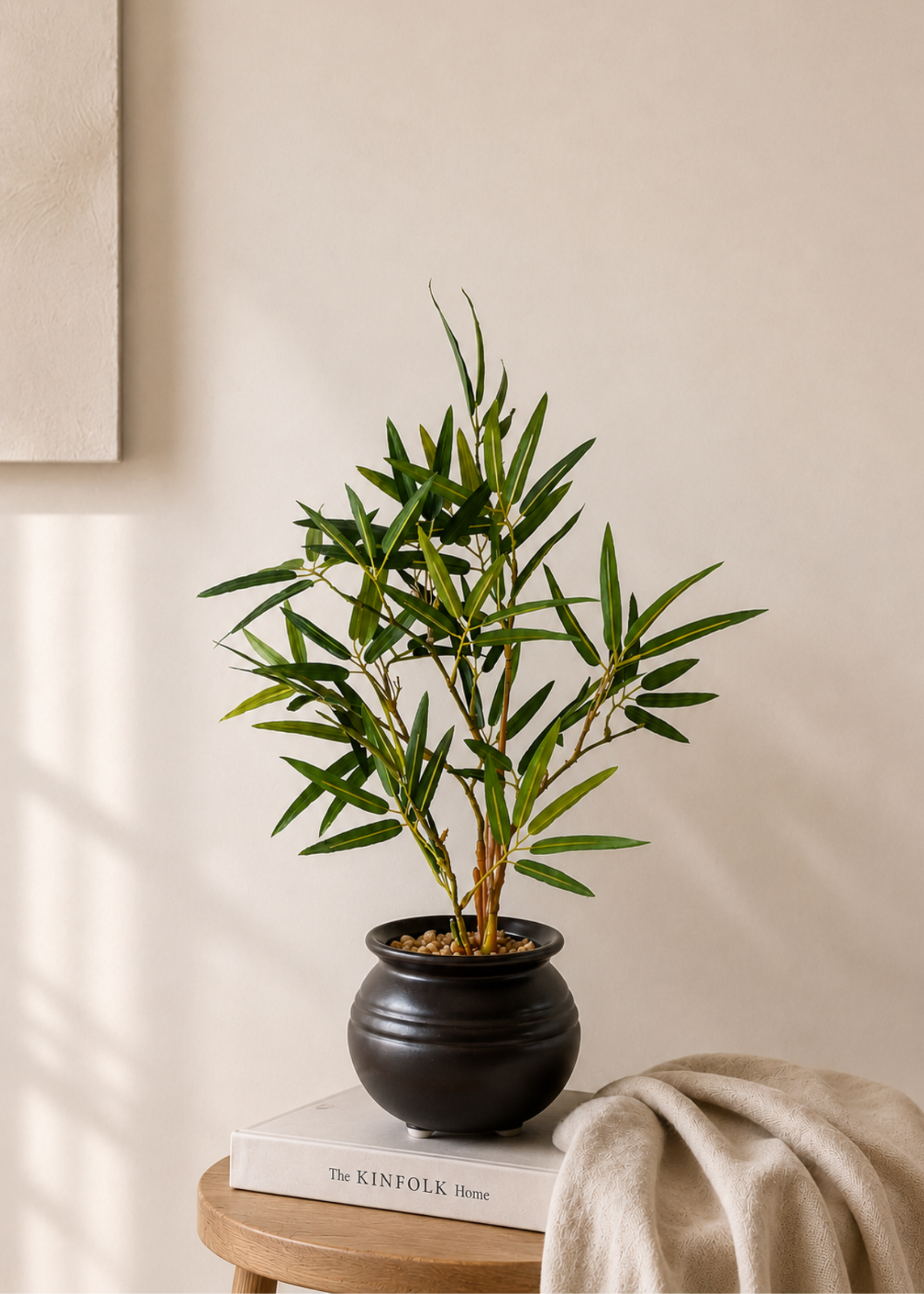 Artificial Lucky Bamboo Bonsai Plant