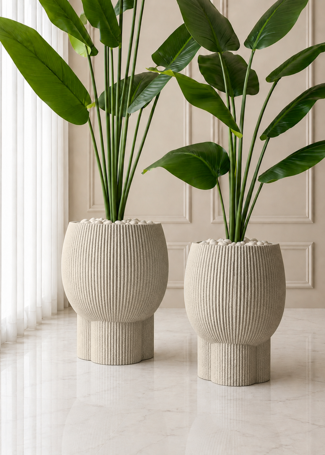 Quito Planters - Beige