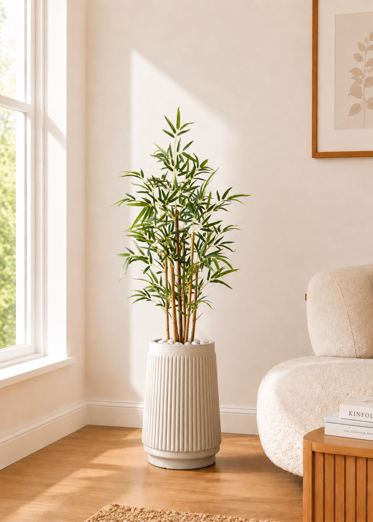 Artificial Statement Bamboo Plant - 3 Feet