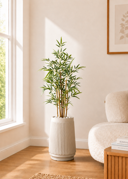 Artificial Statement Bamboo Plant - 3 Feet