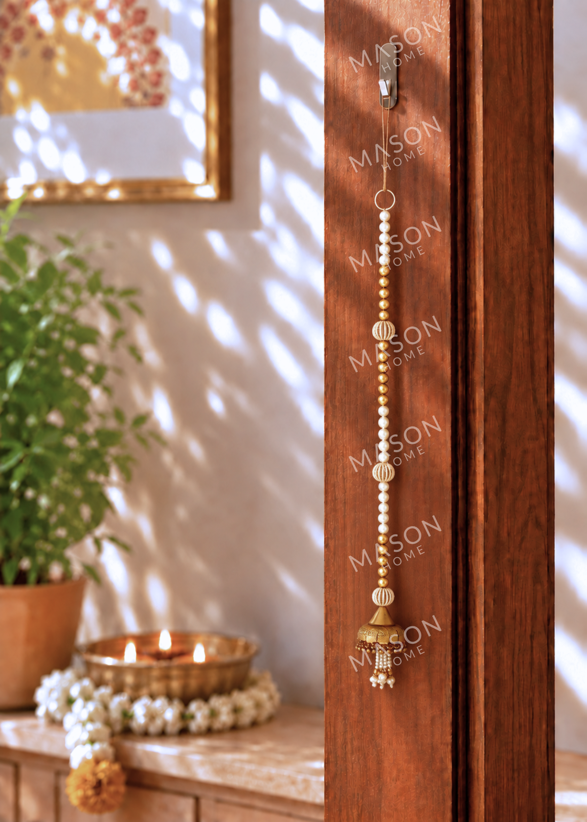 Festive Pushp Dwaar Hangings - Set of 2