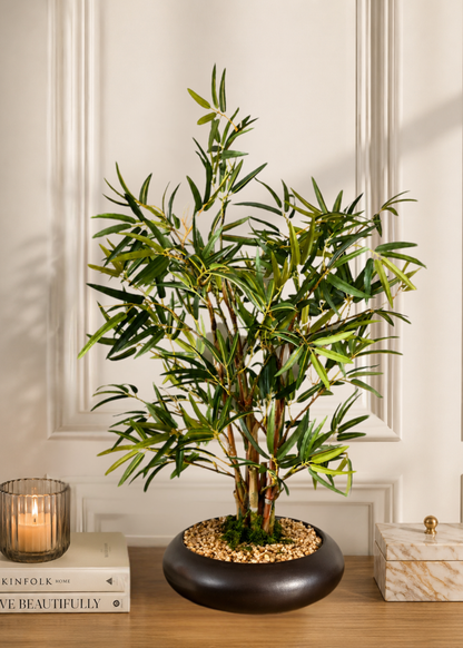 Artificial Bamboo Willow Plant – 1.7 Feet