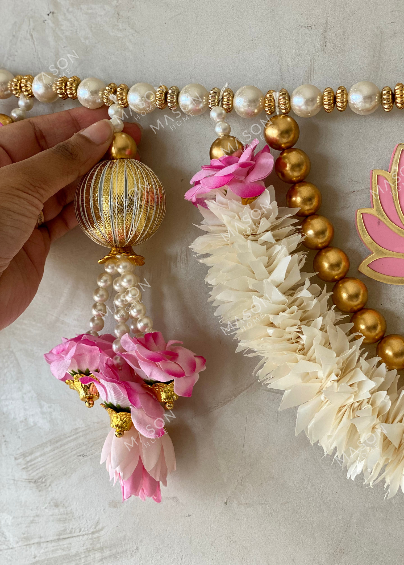 Festive Lotus Floral Toran