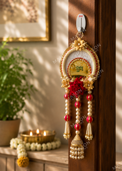 Festive Vibrant Floral Latkan 