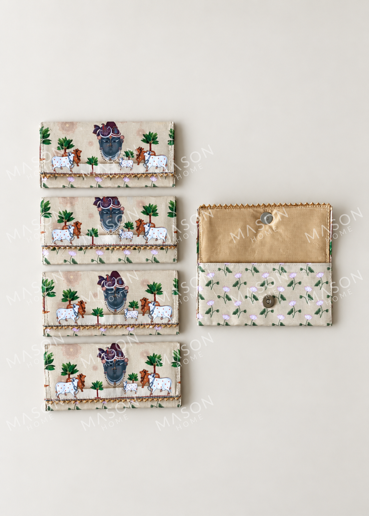 Festive Gajraj Envelope - Set of 5