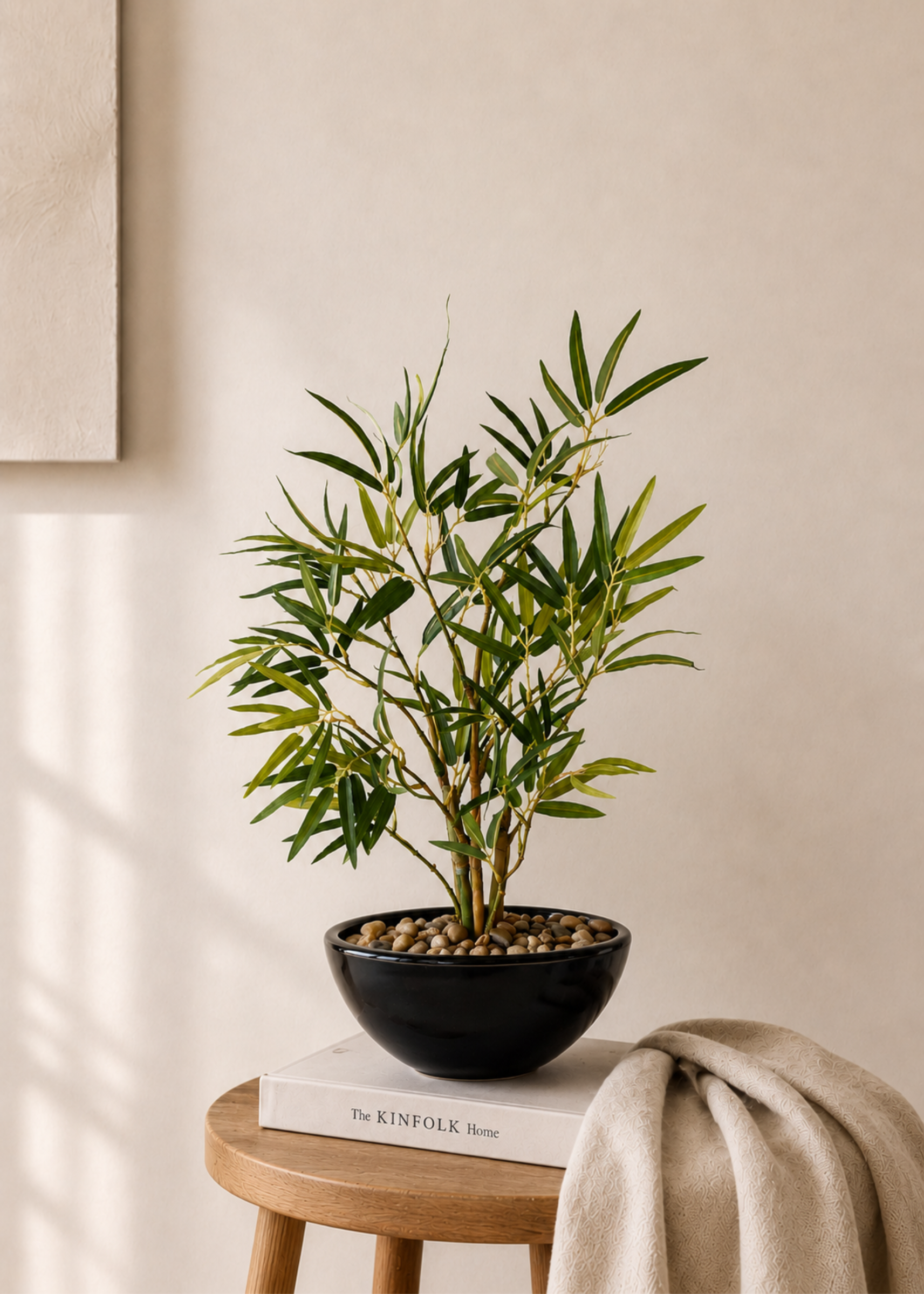Artificial Bamboo Bonsai Plant - 1.2 Feet