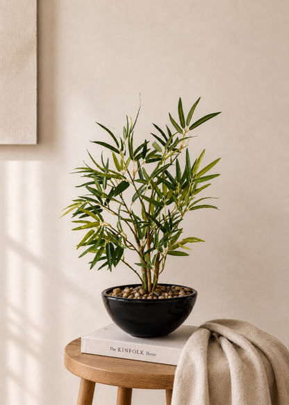 Artificial Bamboo Bonsai Plant - 1.2 Feet