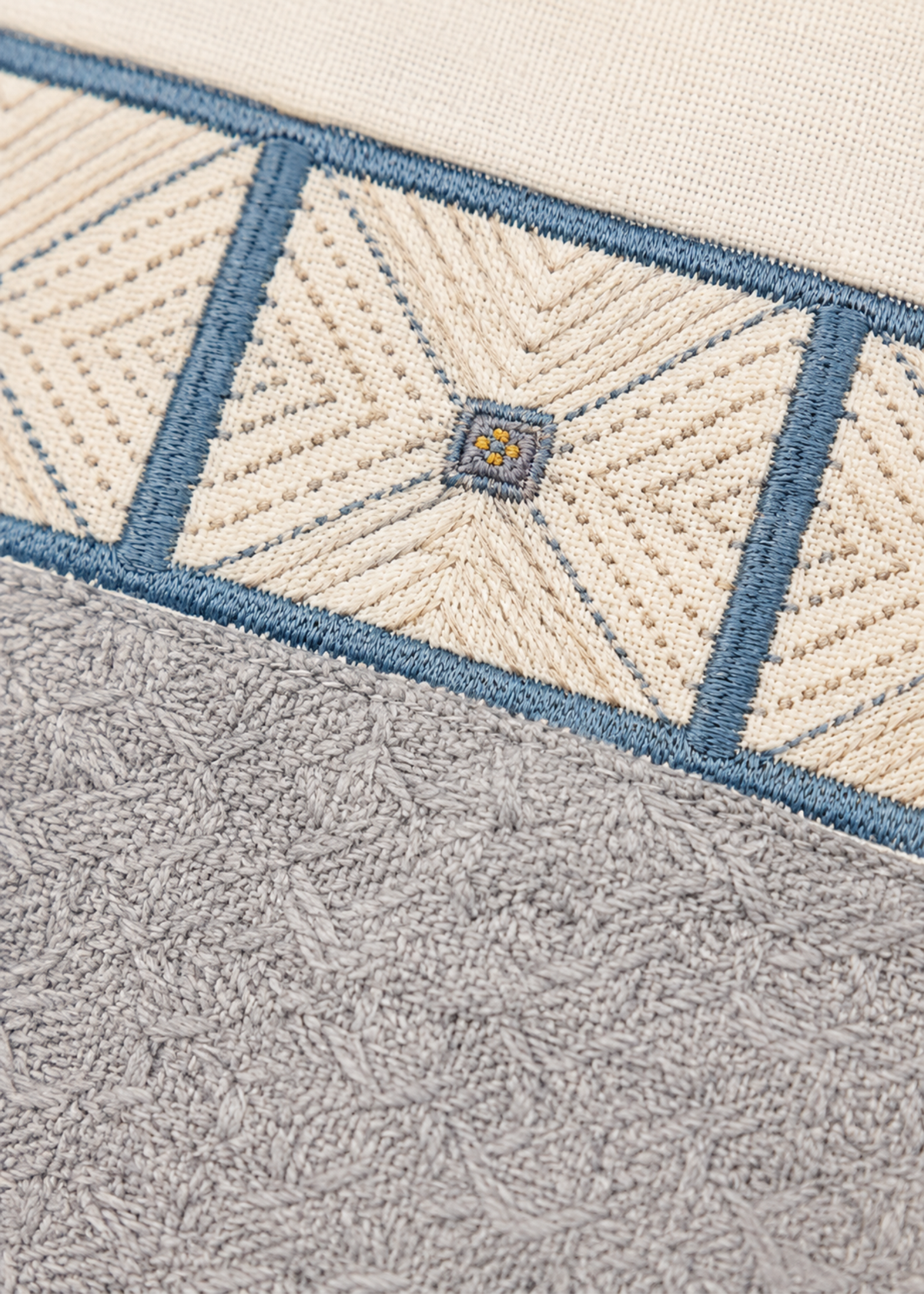 Mosaic Grey Cushion Cover