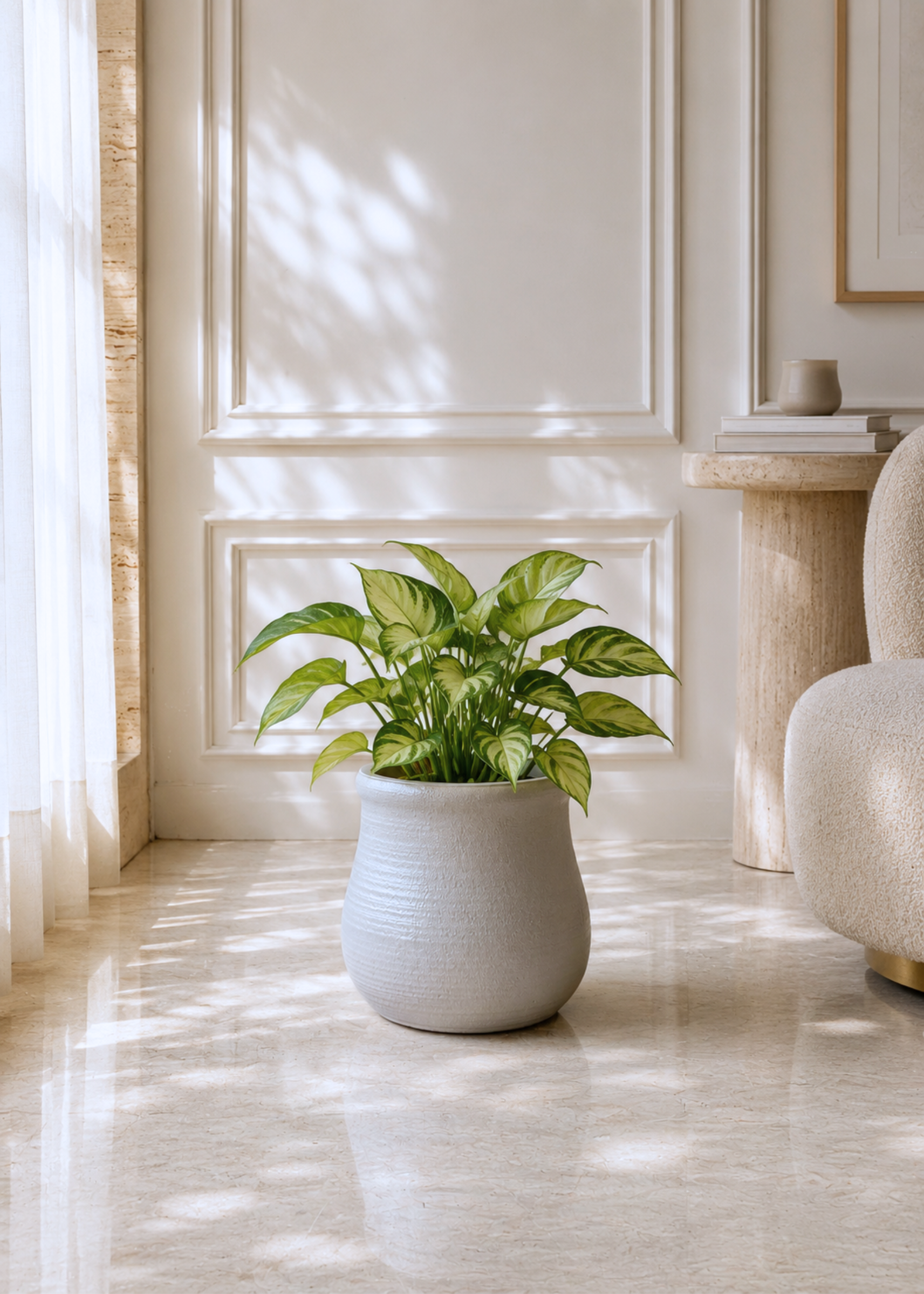 Garden Muse Planters - Beige