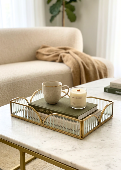 Milan Fluted Tray