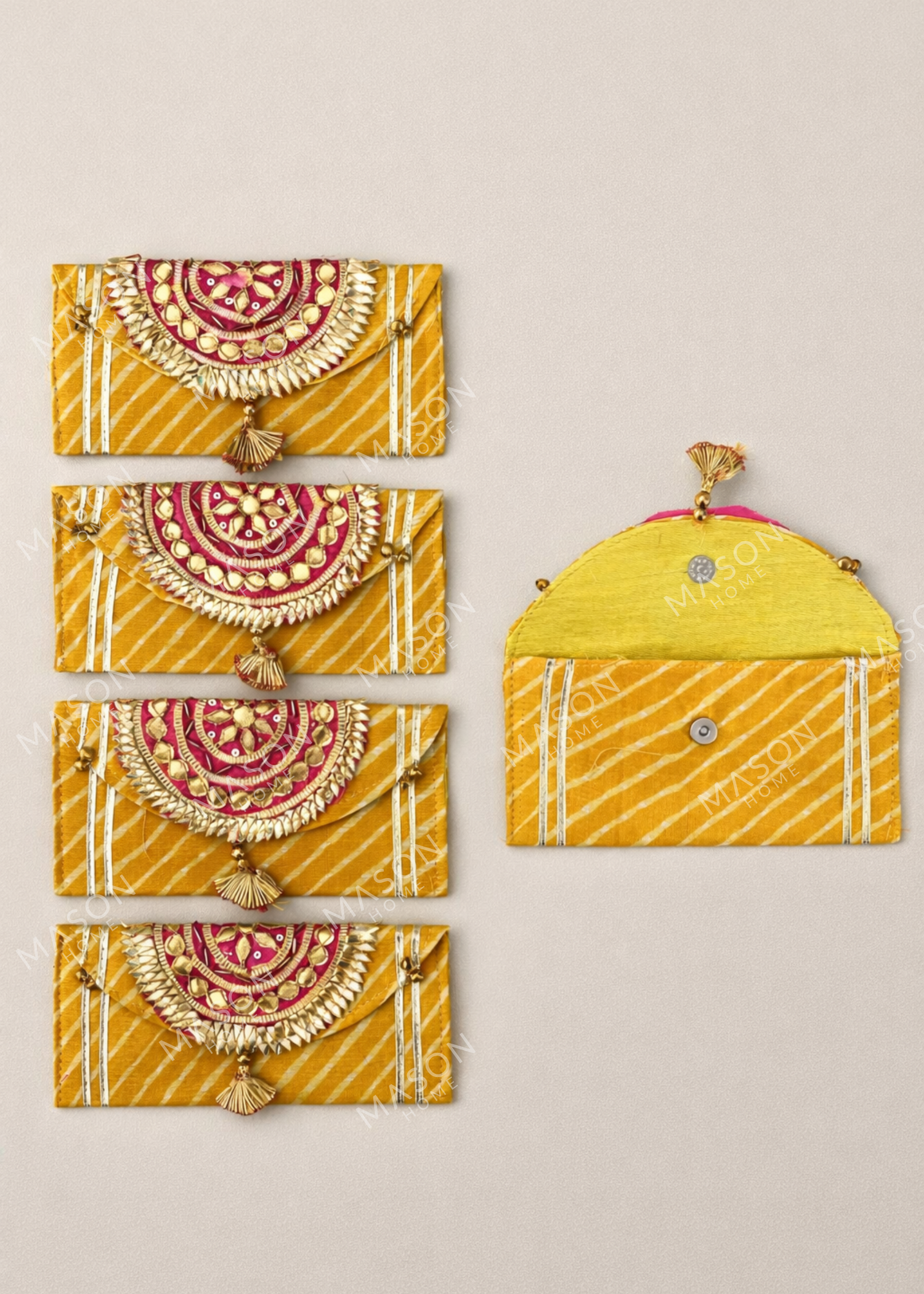 Festive Zari Envelope YP - Set of 5