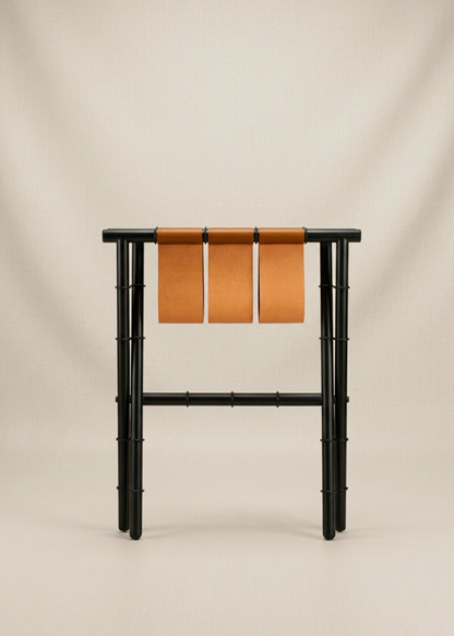 Naples Tan Foldable Luggage Rack