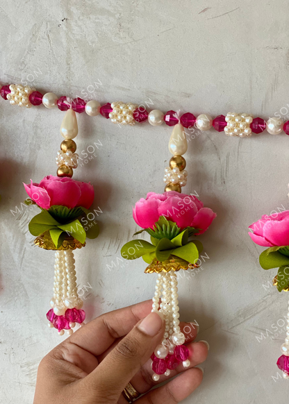 Festive Pink Utsav Toran