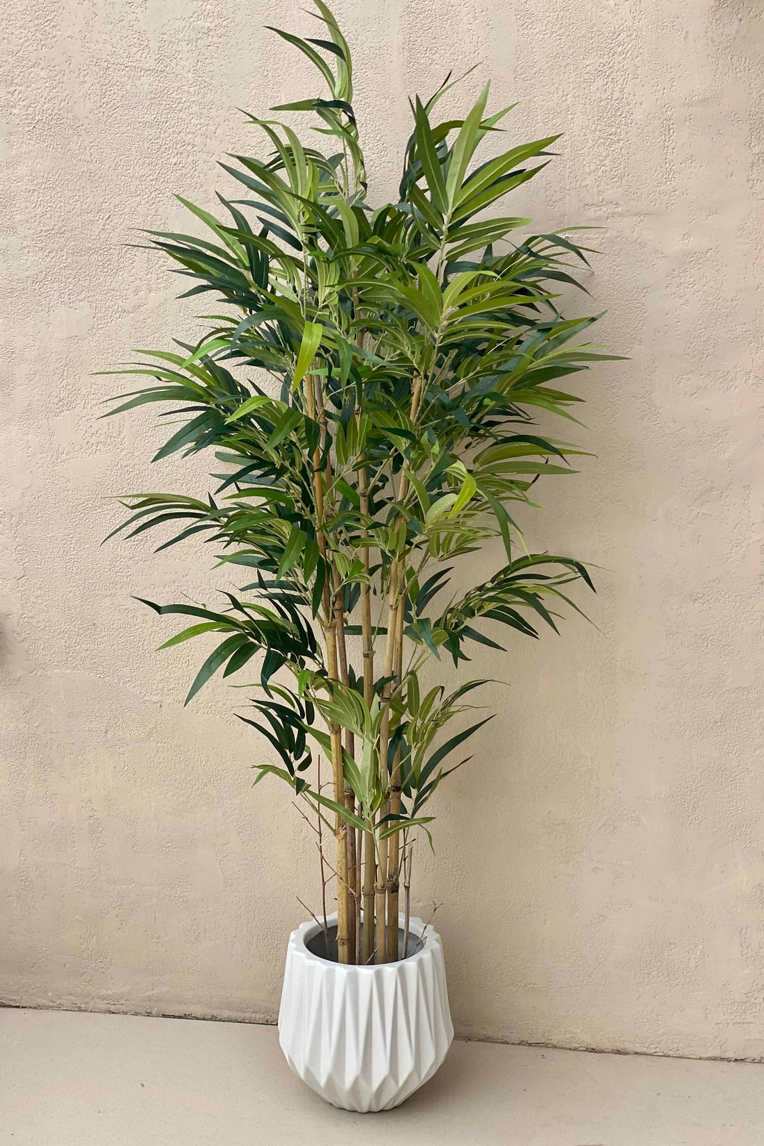 Artificial Bamboo Plant - 5.5 Feet (With Base Pot)