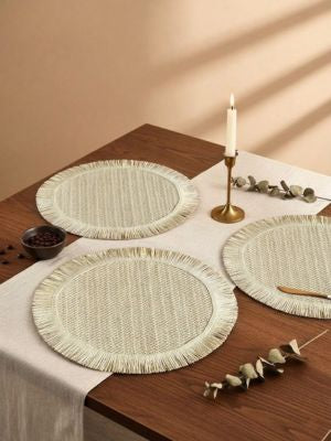 Fringe Ivory Placemat - Set of 6