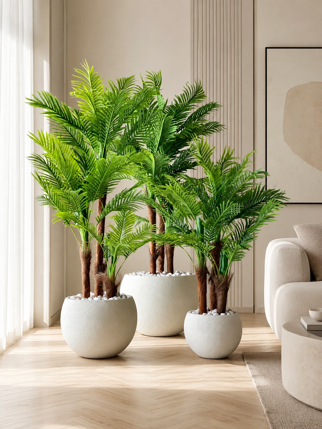 Artificial Verdant Areca Palm - 4 Feet