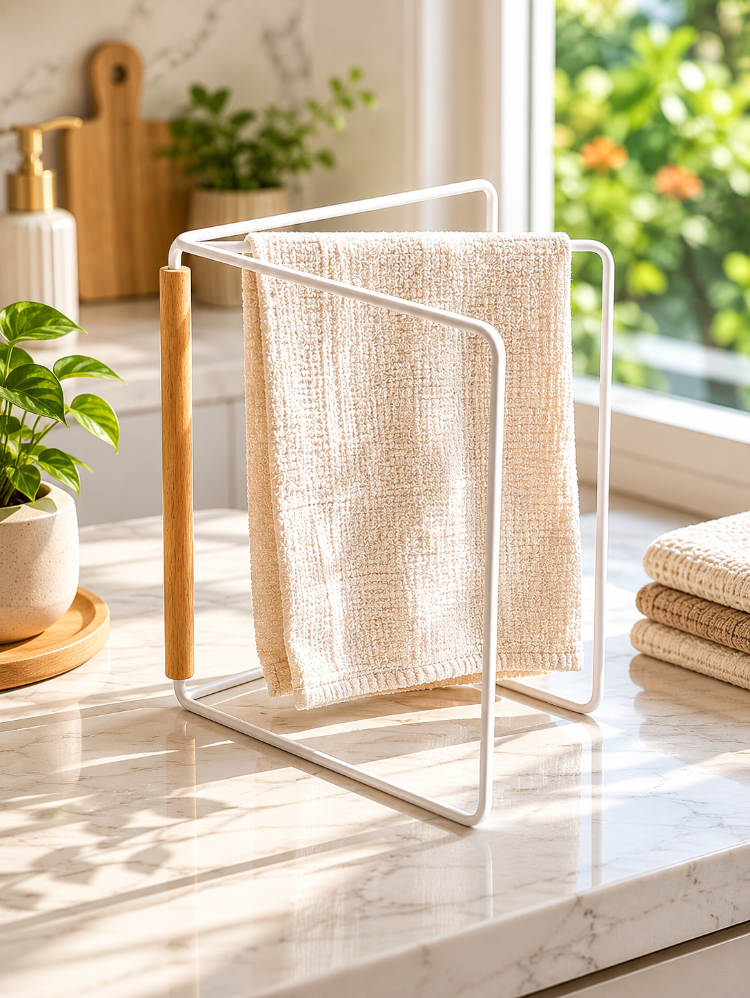 Napkin Holder - White