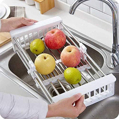 Kitchen Sink Tray - White