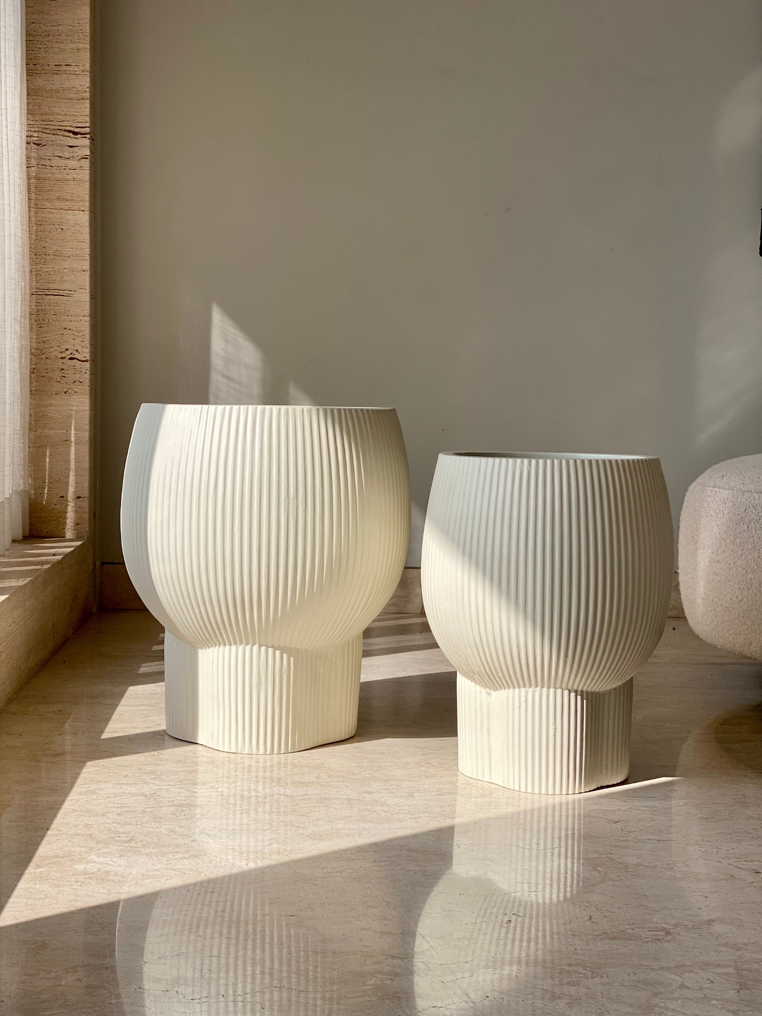 Quito Planters - Ivory