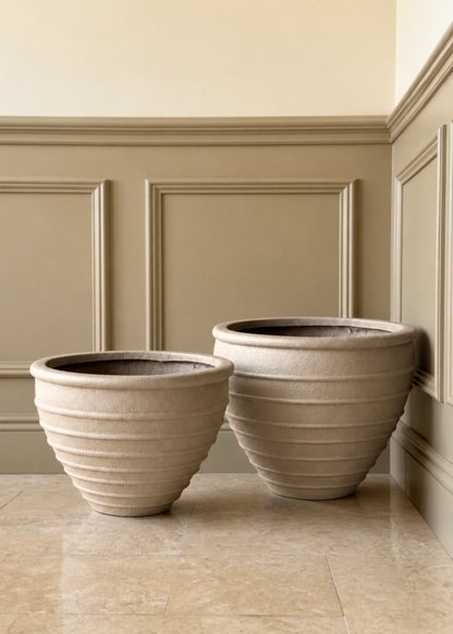 Grandeur Planters - Beige